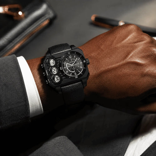 SAMDA TITAN PRO™ – Montre Homme Sport & Élégance