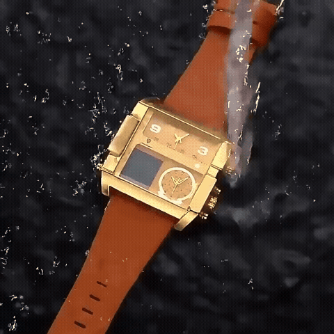 👑 POEDAGAR IMPERIAL GOLD X™ - Montre Homme Digitale au Design Luxe (+Coffret Poedagar inclus 🎁)